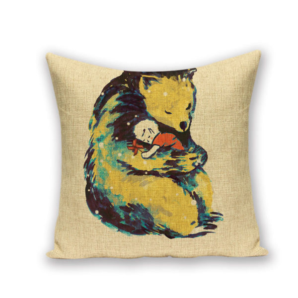 Collection housses de coussin animaux design Collection housses de coussin animaux design