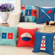 Housse de coussin marin Sailor Housse de coussin marin Sailor