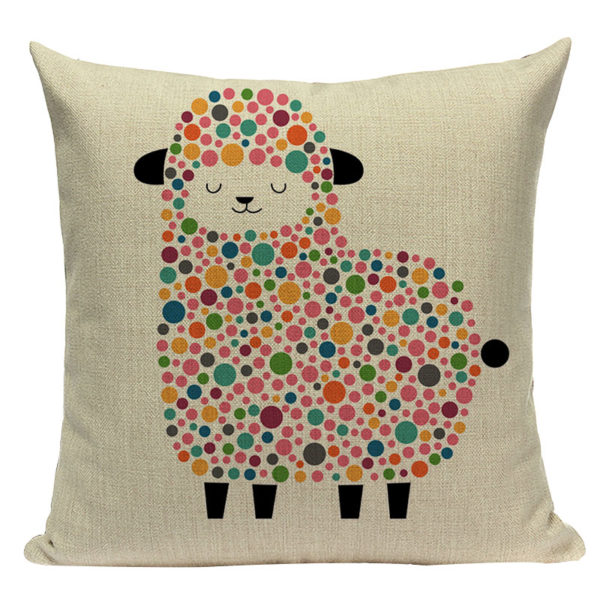 Housse de coussin zanimaux Housse de coussin zanimaux