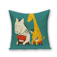 Collection housses de coussin animaux design Collection housses de coussin animaux design