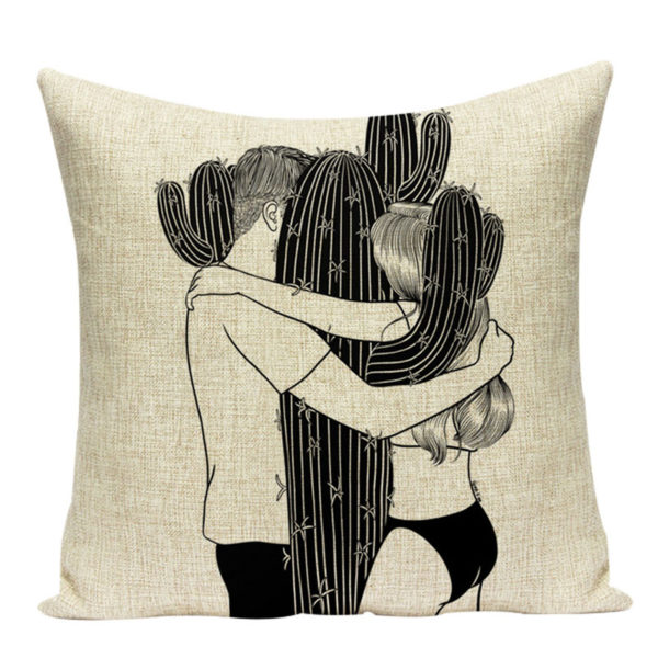 Collection Housses de coussin pop art noir et blanc Collection Housses de coussin pop art noir et blanc