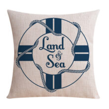 Housse de coussin marin méditerranéen 1