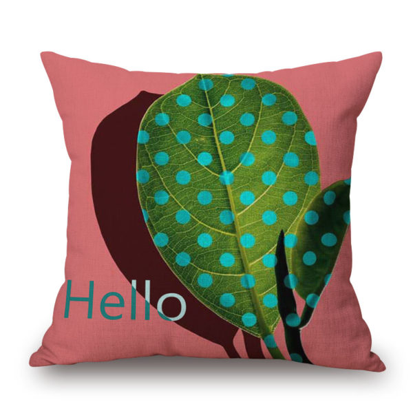 Housse de coussin blue jungle 4