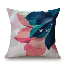 Housse de coussin blue jungle