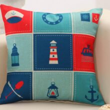 Housse de coussin marin Sailor Housse de coussin marin Sailor 1