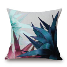 Housse de coussin blue jungle 2