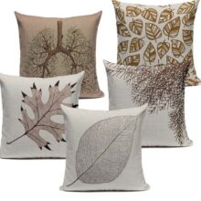Housses de coussin Feuille d’automne Housses de coussin Feuille d'automne