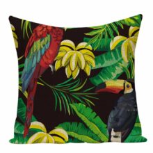 Housse de coussin tropical night Housse de coussin tropical night 1