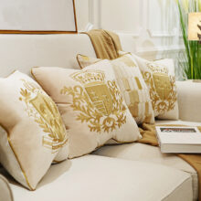 Collection de coussin bleu royale 2