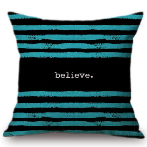 housse de coussin blue moderne 1