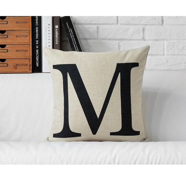 Housse de coussin good morning 2