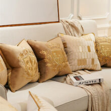 Collection de coussin bleu royale 4