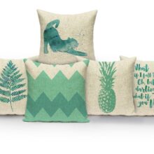 Housse de coussin green paradise Housse de coussin green paradise