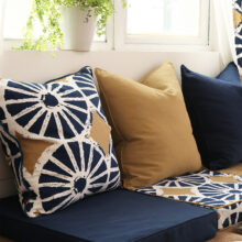 Collection Housses de coussin navy original Collection de coussin navy original