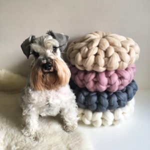 Coussin nœuds tressé original Coussin nœuds tressé original 1