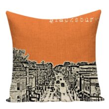 Housse de coussin city vintage Housse de coussin city vintage