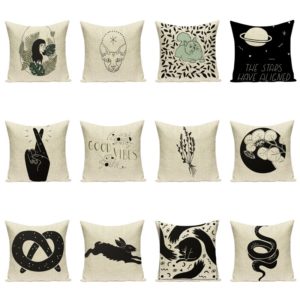 Housse de coussin black mamba 1