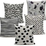 Housse de coussin black primary