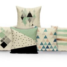 Housse de coussin nordique green basic Housse de coussin nordique green basic