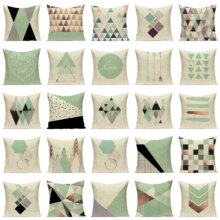 Housse de coussin nordique green basic Housse de coussin nordique green basic