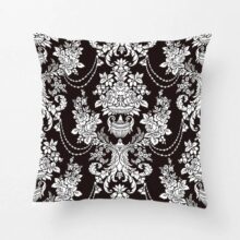 Housse de coussin retro psycho 1