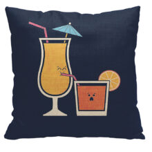 Housse de coussin collection sunset cocktail Coussin collection sunset cocktail