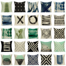 Housse de coussin collection cactus scandinave Housse de coussin collection cactus scandinave 1