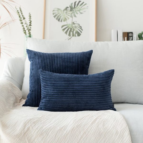 Housse de coussin pink velour 1