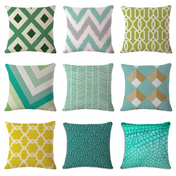 Housse de coussin le nouveau géométrique 1