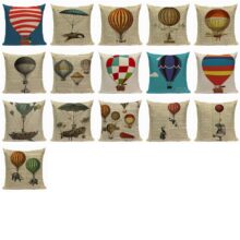 Housse de coussin ballon du 19eme Housse de coussin ballon du 19eme 1