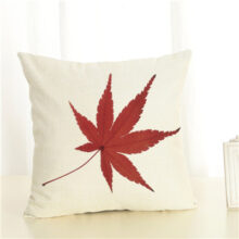 Housse de coussin feuilles d’automne housse de coussin feuille d'automne