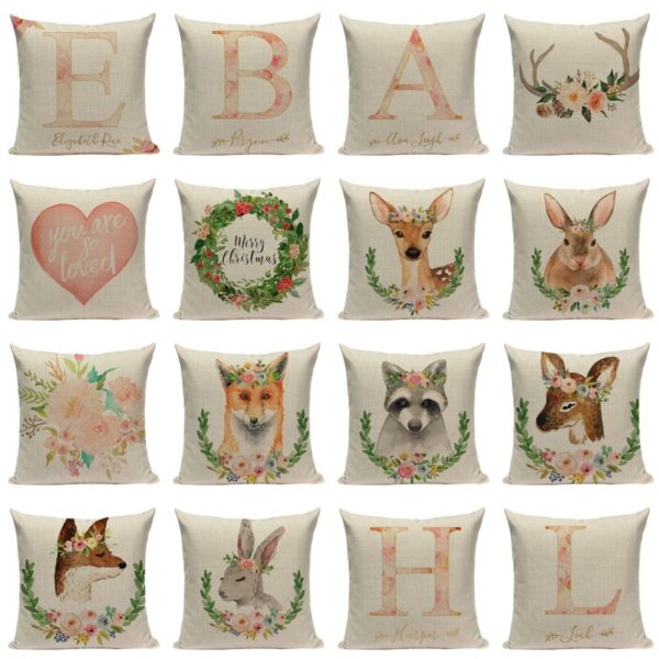 Housse de coussin beauty fleur Housse de coussin beauty fleur 1