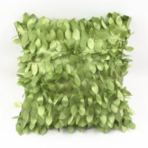 Housse de coussin poils gris Housse de coussin poils gris 1