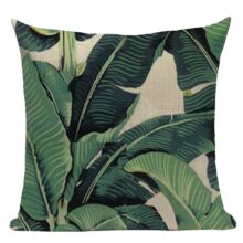 Housse de coussin coollection automne tropical Housse de coussin coollection automne tropical 1