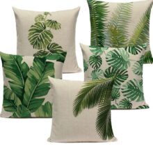 Housse de coussin collection tropical banana Housse de coussin collection tropical banana