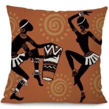 Housse de coussin collection Africa Linda Housse de coussin style africain