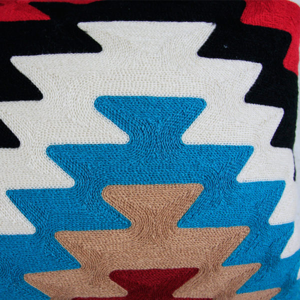 Housse de coussin Vintage brodé 4