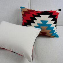 Housse de coussin Vintage brodé 2