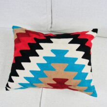 Housse de coussin Vintage brodé 1