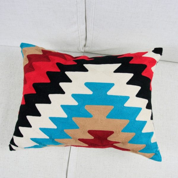 Housse de coussin Vintage brodé 1