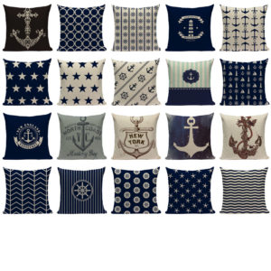 Housse de coussin collection dark nautica Housse de coussin collection dark nautica 1