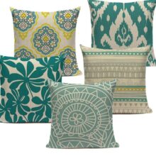 Housse de coussin green nordique Housse de coussin green nordique