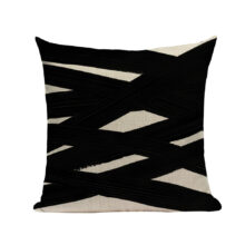 Housse de coussin black rock