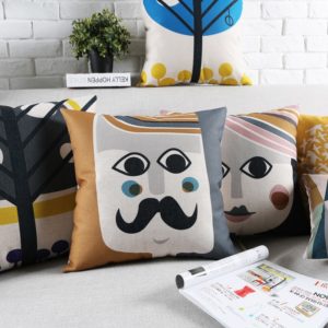 Housse de coussin nouveau style scandinave Housse de coussin nouveau style scandinave 1