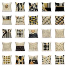 Housse de coussin collection abeille nordique 1