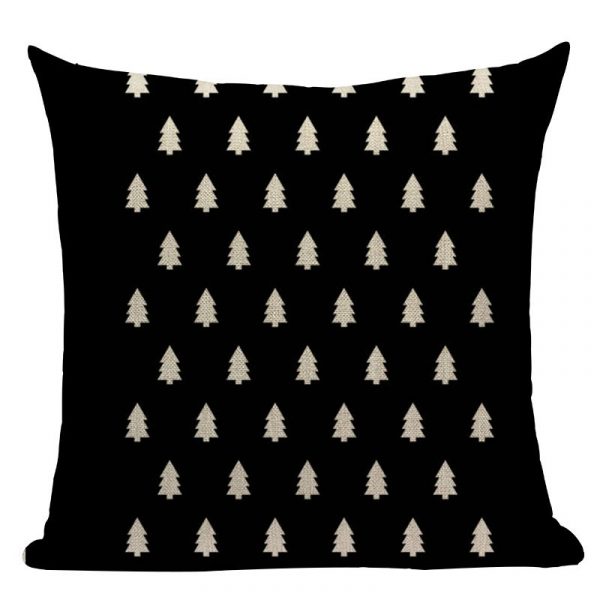 Housse de coussin black pop géométrique Housse de coussin black pop géométrique