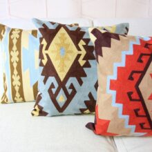 Housse de coussin Aztèque moderne Housse de coussin Aztèque moderne 1