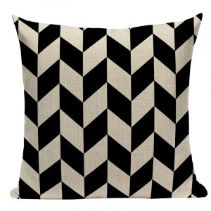 Housse de coussin collection black scandinave Housse de coussin collection black scandinave 1