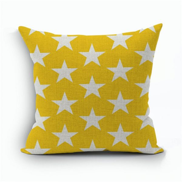 Housse de coussin yello nordique 2