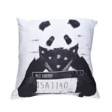 Housse de coussin collection monkey blue 1